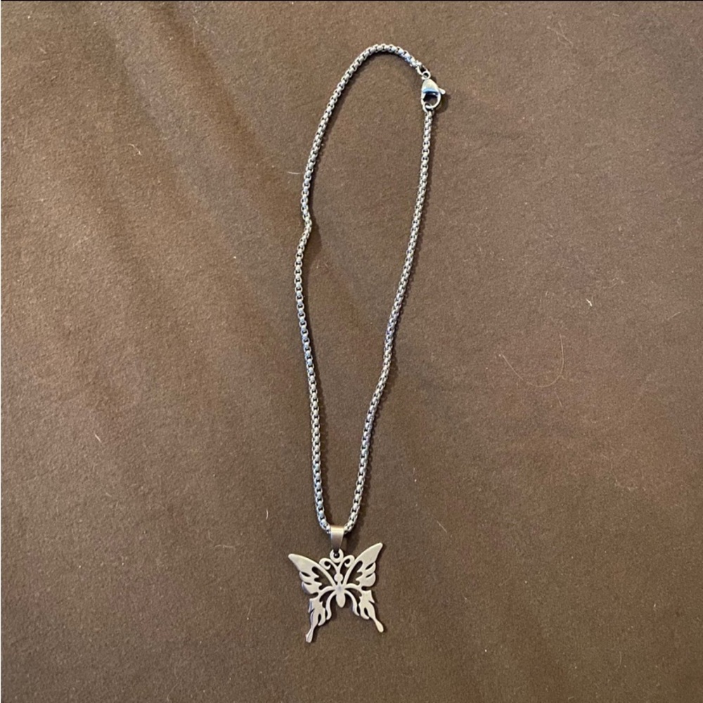 Butterfly Baby Necklace